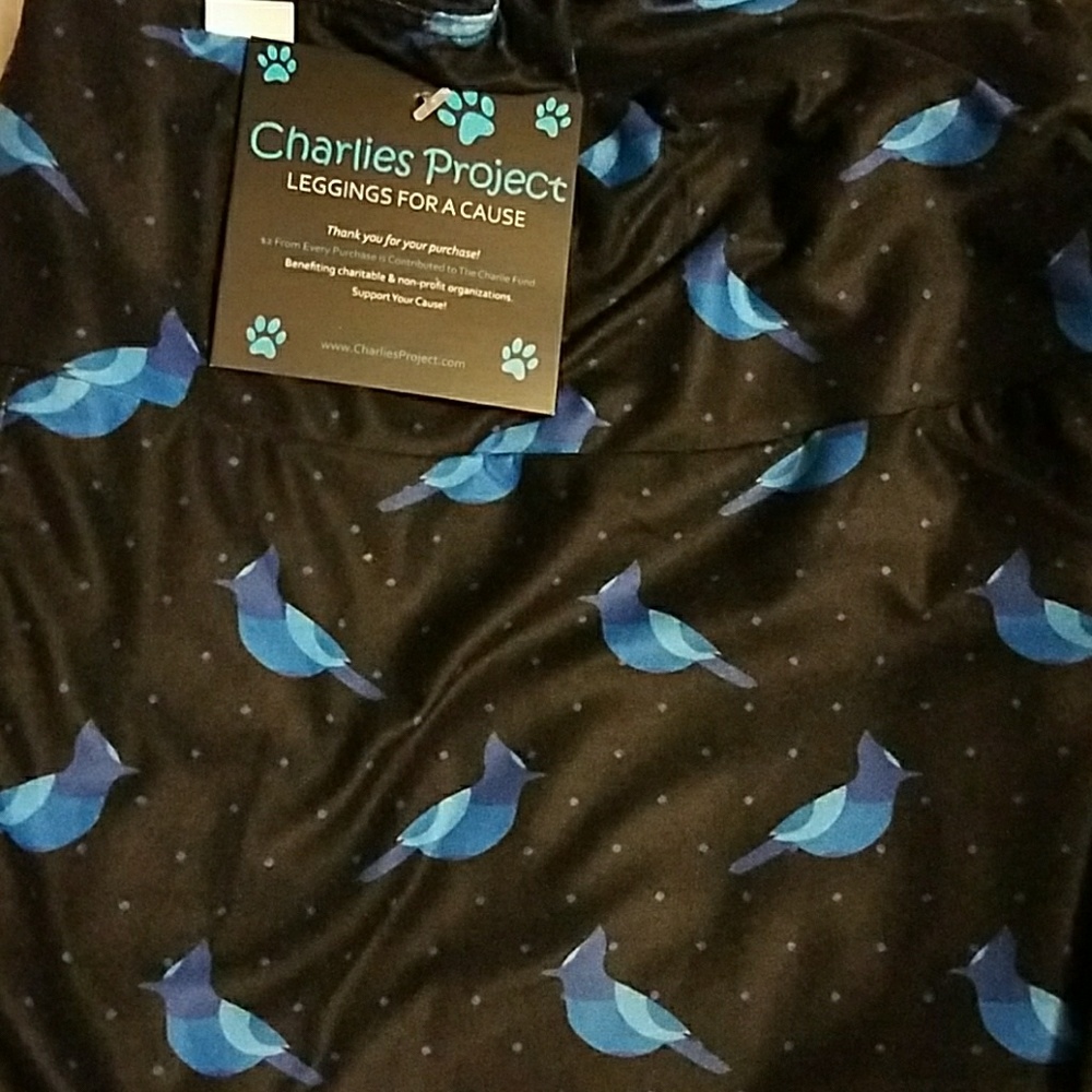 Charlie's project leggings size TC. Dot Jay print